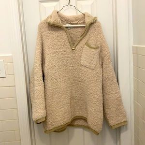 Aerie Oversized Sherpa Sweatshirt